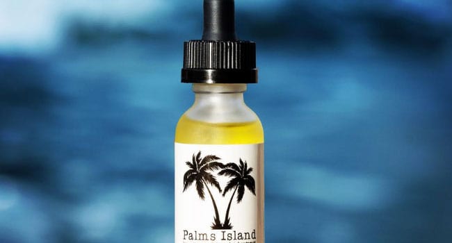 Palm Island’s Hawaiian Sandalwood & Bergamot CBD Beard Oil 